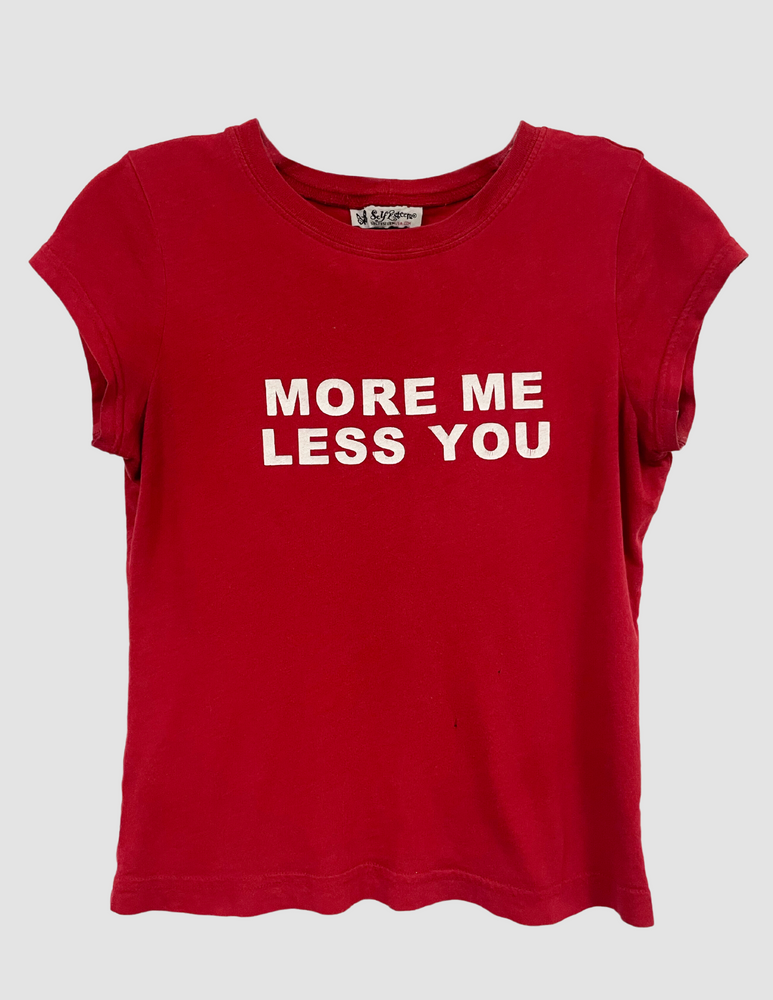 
                  
                    "More Me Less You" Baby Tee
                  
                