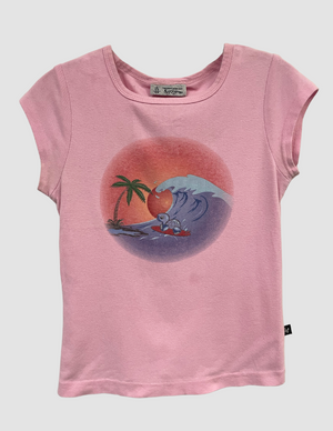 
                  
                    Pink Turtle Surfing Baby Tee
                  
                