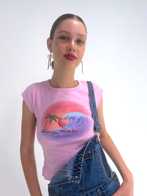 
                  
                    Pink Turtle Surfing Baby Tee
                  
                
