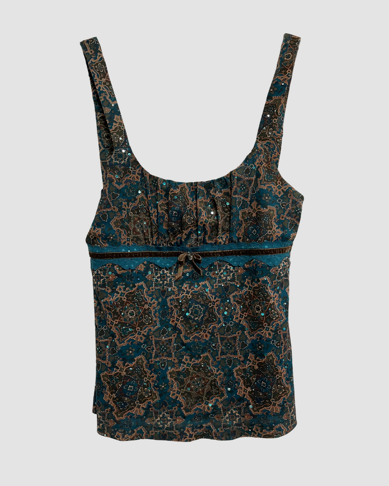 
                  
                    Paisley Bustier Top
                  
                