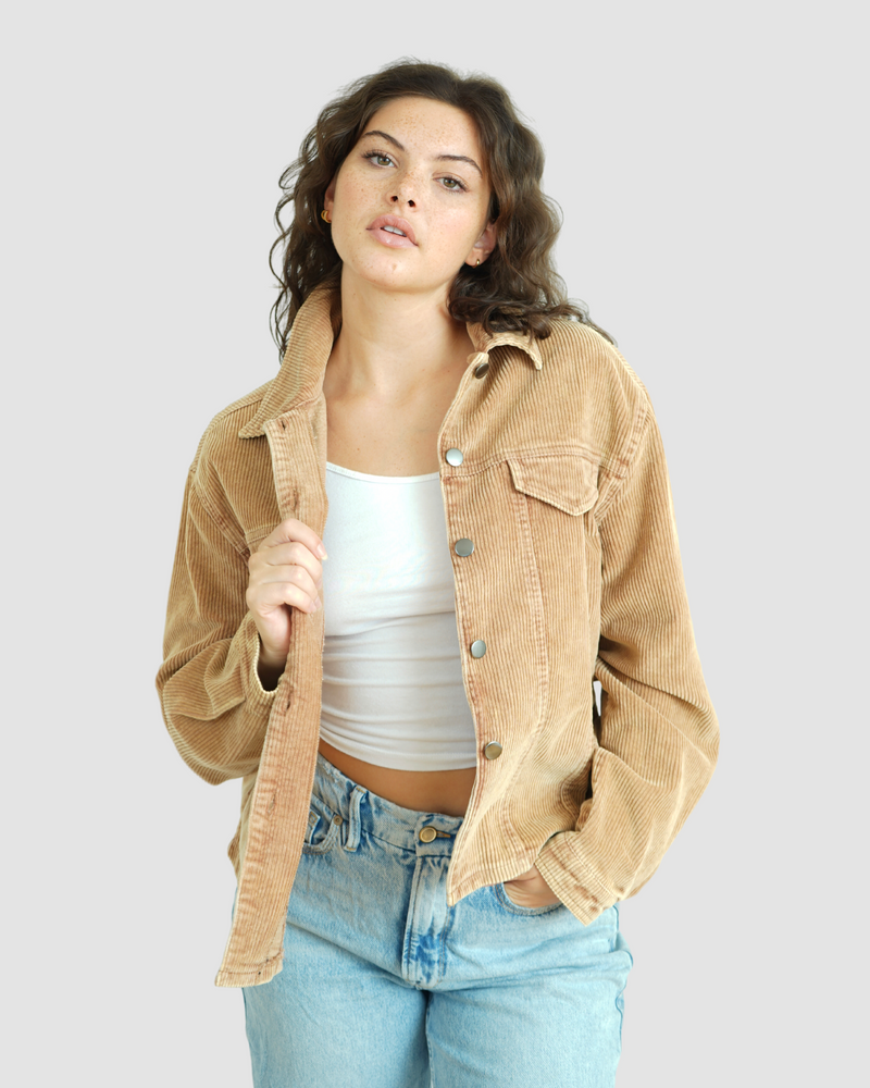 Clover Corduroy Jacket Self Esteem