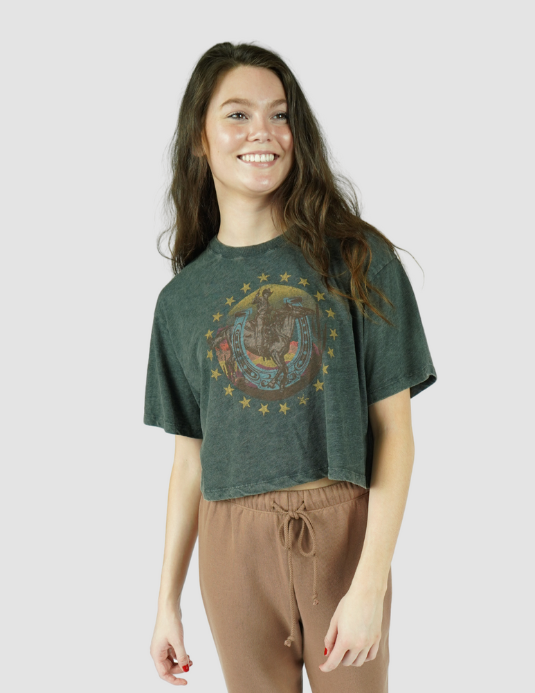 
                  
                    Lucky Cowboy graphic tee
                  
                