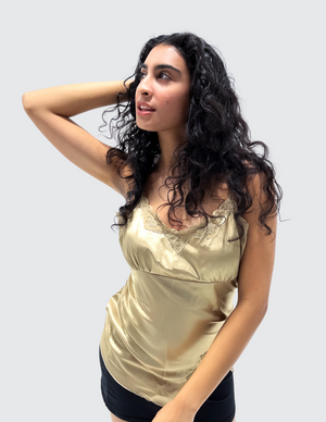 
                  
                    Gold Cami Tank
                  
                