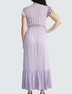 francis maxi dress Black Linen Francis Maxi Dress