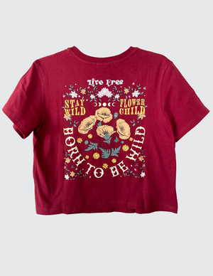 
                  
                    Born To Be Wild - Crew Neck Boyfriend Tee
                  
                