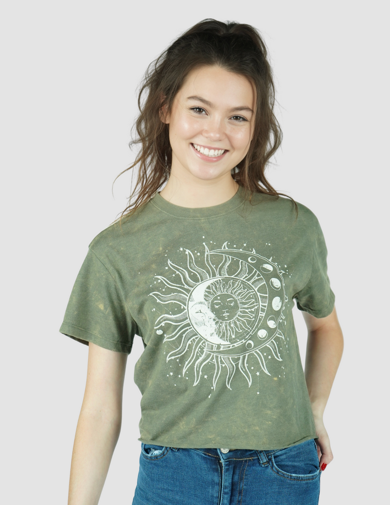 
                  
                    Sage Cropped Graphic Tee
                  
                