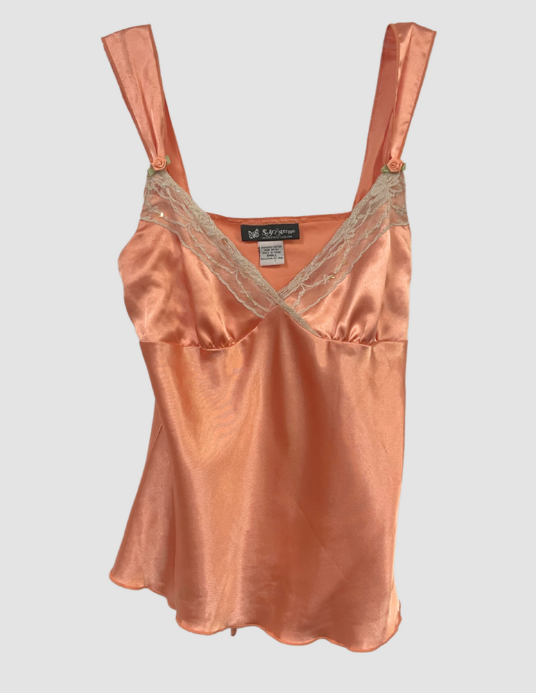 
                  
                    Silk and Lace Cami Tank
                  
                